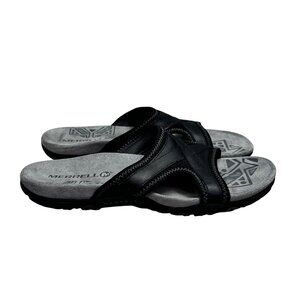 Merrell Sandspur Delta Sandals Black 7 Women Slip On Slides
